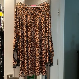 Simply Southern Large Leopard Print Dress